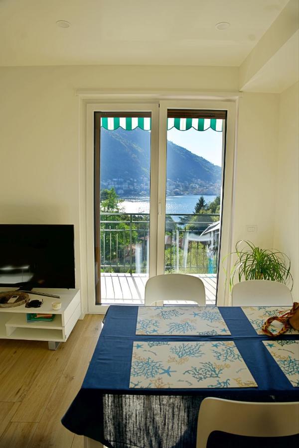 קומו The Blue - Lake / City View Modern Apt Near Villa Olmo מראה חיצוני תמונה